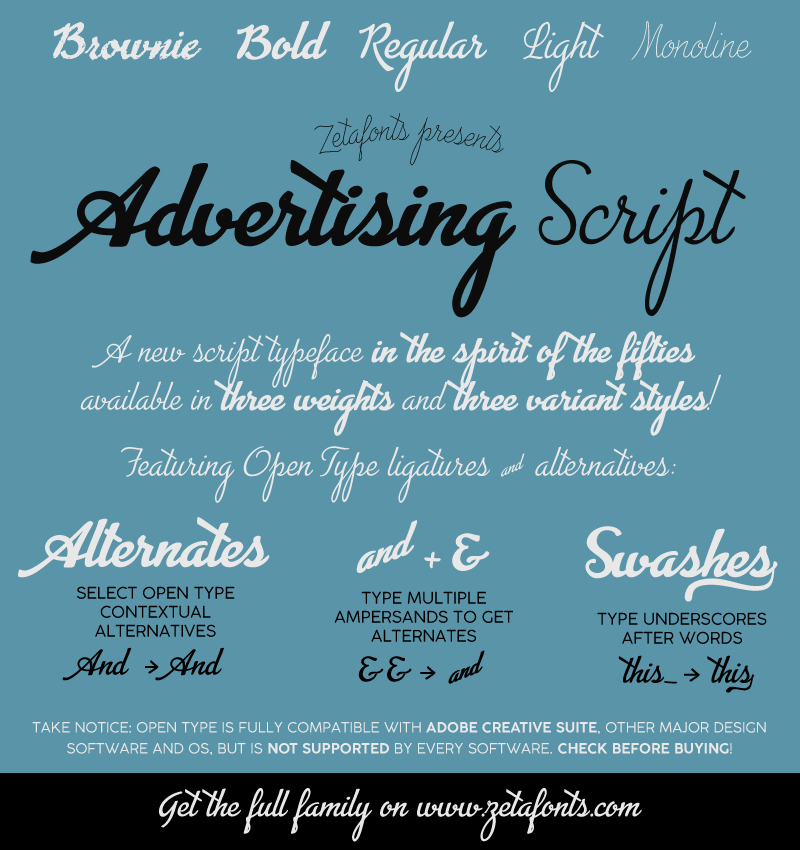 Advertising Script sample image